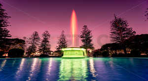 Products: Tom Parker Art Deco Fountain, Napier, Hawke's Bay, New Zealand - SCP Stock