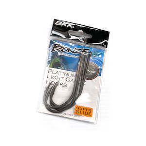 Game Fishing Accessories: Bonze Platinum Light Gauge Hooks (4 pack)