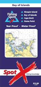Books And Phamplets: Spot-X Chart - Bay Of Islands