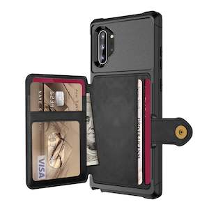 Galaxy Note 10 Plus Cases: Flip Wallet Case for Samsung Galaxy Note 10 Plus
