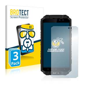Oukitel K10000 Max: 3x BROTECT AirGlass Glass Screen Protector for Oukitel K10000 Max