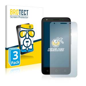 3x BROTECT AirGlass Glass Screen Protector for Orange Rise 51