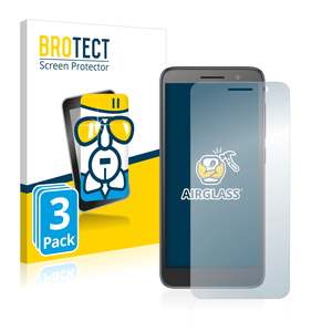 Orange Rise 54: 3x BROTECT AirGlass Glass Screen Protector for Orange Rise 54