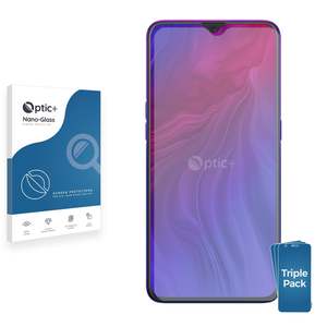 3pk Optic+ Nano Glass Screen Protectors for Oppo Reno Z