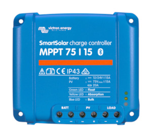 Solar Power: Victron Energy SMARTSOLAR MPPT 75/15 (12/24V 15A)