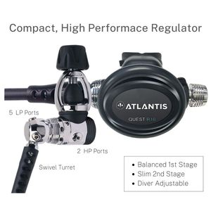 Products: Atlantis Icon R10 Regulators - New Zealand Sea Adventures