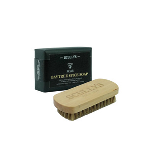 Products: Men’s Soap & Scullys Wooden Brush – Scullys Home & Beauty