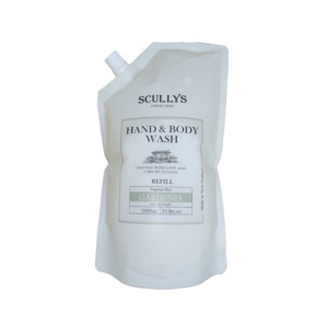 Products: White Gardenia Hand & Body Wash Refill Pouch 1L – Scullys Home & Beauty