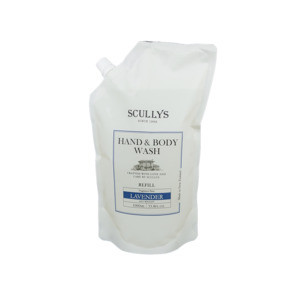 Products: Lavender Hand & Body Wash Refill Pouch 1L – Scullys Home & Beauty