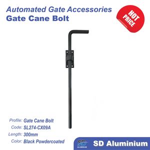 Fence post & Fence Gate accessories: Post Bracket 50 x 25mm - SD ALUMINIUM