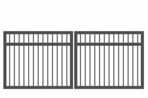 Fence post & Fence Gate accessories: Fence Spearhead For Round tube - SD ALUMINIUM