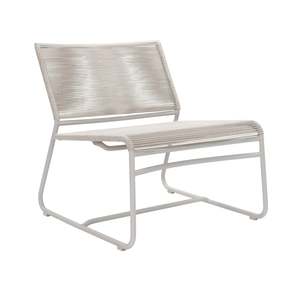 Komodo Outdoor Rope Lounge Chair - Linen