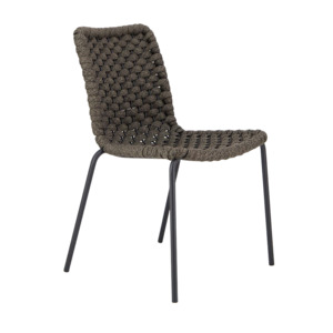 Outdoor Dining Chairs: Terri Outdoor Rope Dining Side Chair