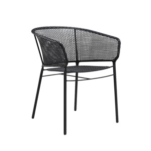 Sara Outdoor Wicker Dining Armchair