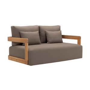 Outdoor Sofas: Franco Teak 2-Seater Sofa