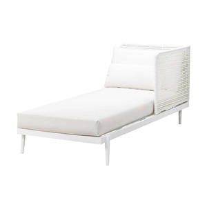Escape Left Arm Modular Chaise Longue (Stonewhite)