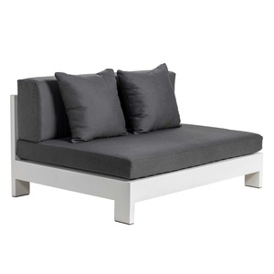 Outdoor Sectionals: Amalfi Aluminium Outdoor Centre Sectional (White)