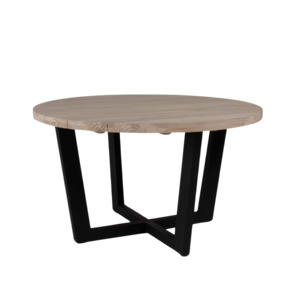 Jimmy Round Reclaimed Teak Dining Table