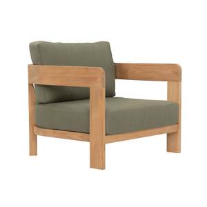 Outdoor Lounge Chairs: Cove Teak Outdoor Lounge Chair