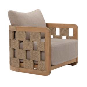 Adriana Outdoor Teak Lounge Chair