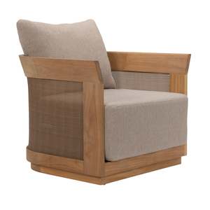 Valenti Outdoor Teak Lounge Chair
