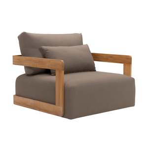 Franco Teak Lounge Chair