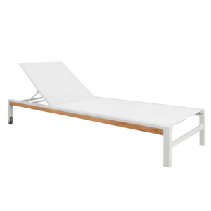 Outdoor Sun Loungers: Glaze Aluminium Sun Lounger