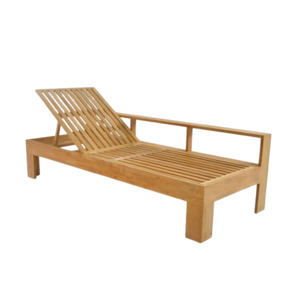 Havana Teak Sun Lounger