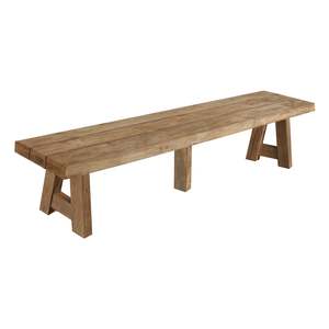 Outdoor Benches: Hunter Reclaimed Teak Bench