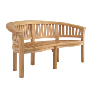 Monet Teak Outdoor Bench