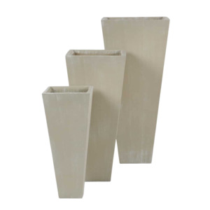 Outdoor Planters Pots: Bishop Square Concrete Planter