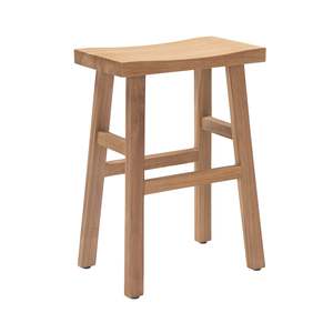 Maid Teak Counter-Height Stool