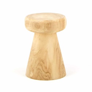 Outdoor Stools: Lolli Teak Stool
