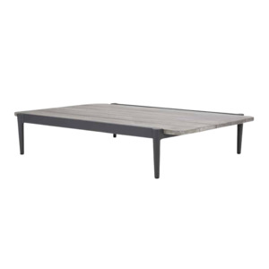 By Aluminium Outdoor Furniture Material: Escape Aluminium and Teak Coffee Table (Graphite)