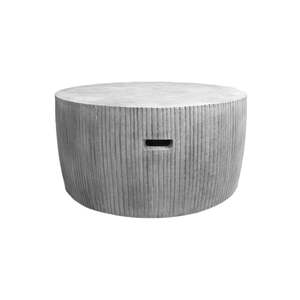 By Outdoor Concrete Furniture Material: Toulon Concrete Round Coffee Table