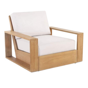 Kuba Teak Outdoor Lounge Chair