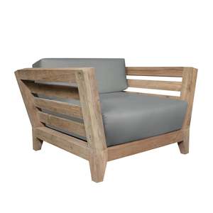 Adley Reclaimed Teak Lounge Chair