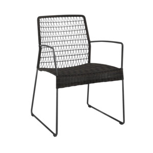 By Wicker Outdoor Furniture Material: Edge Wicker Outdoor Dining Armchair