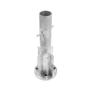 Dining: Steel Grassland Umbrella Mount Plate: Portofino