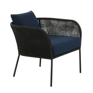 By Rope Outdoor Furniture Material: Scottie Outdoor Rope Lounge Chair