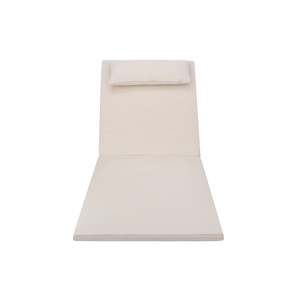 Relaxing: Tango Sun Lounger Cushion - Sunbrella Canvas