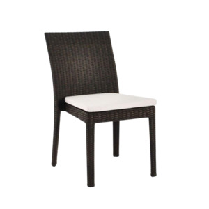 Outdoor Dining Chairs: Romansa Wicker Dining Side Chair