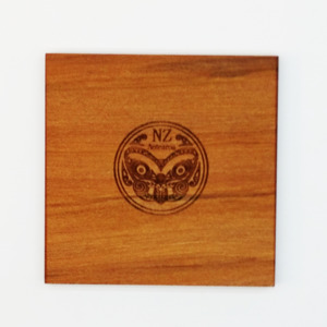 Products: Coin Ancient Kauri Square Coaster