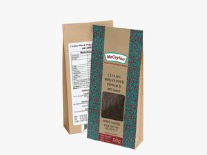 Spices: MeCeylon BBQ Pepper Powder in Stand-up Pouch 50g