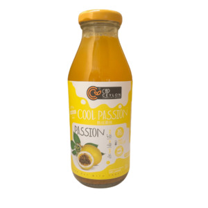 Products: CAP Ceylon – Cool Passion – Passionfruit Juice 370ml