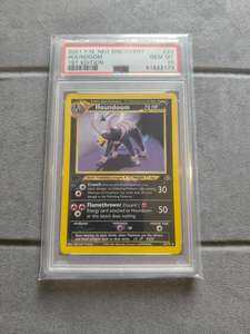 Pokemon: Houndoom: 2001 Neo Discovery #23: 1st Edition: PSA 10