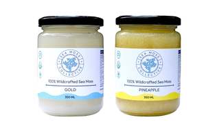 Sea Moss Gels: Sea Moss Gel – Gold + Pineapple (Bundle)