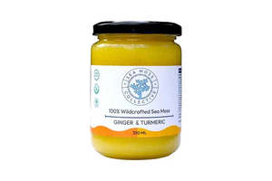 Sea Moss Gels: Organic Sea Moss Gel - Ginger & Turmeric (350ml)