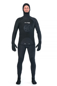Products: Graphite Mesh Free Dive Wetsuit 5mm 7mm Custom-Fit Wetsuits Seaquel