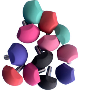 Rollerskate Toe Stops Plugs: Toe Plugs for Jam and dance skating (5/16")